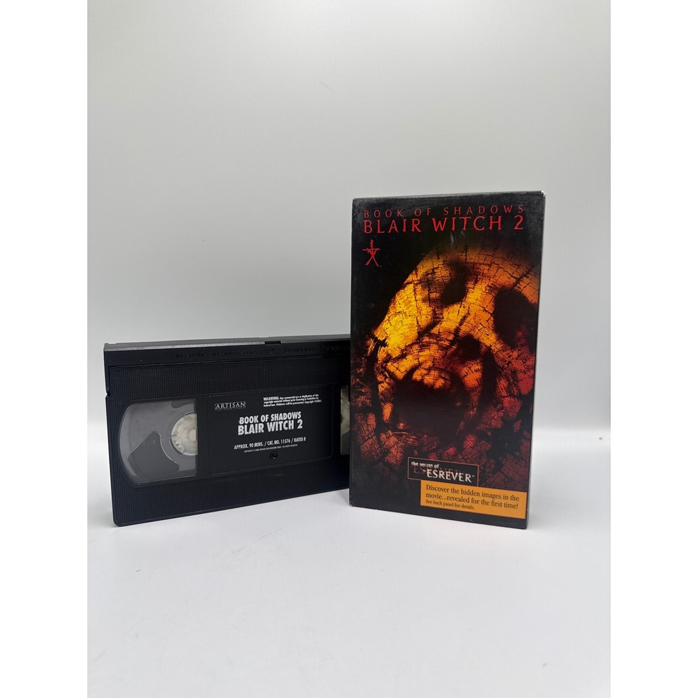 Book of Shadows Blair Witch 2 VHS 2000 Artisan Entertainment Horror Movie
